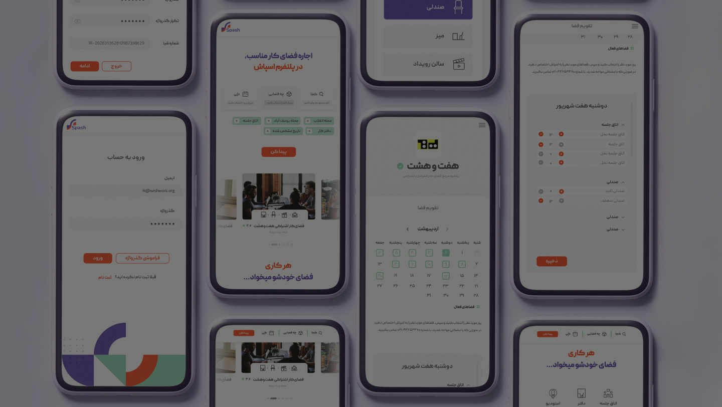 Spash - Co-working Space Management Solution